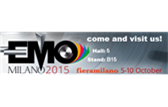 05 Ekim-10 Ekim arası 2015 Emo Milano Fuarındayız!